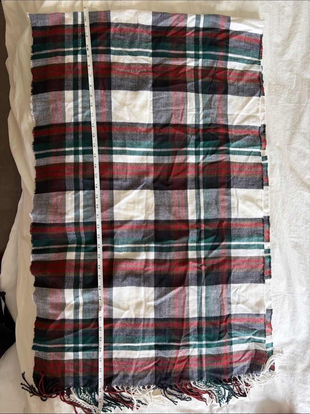 J Crew Plaid Scarf